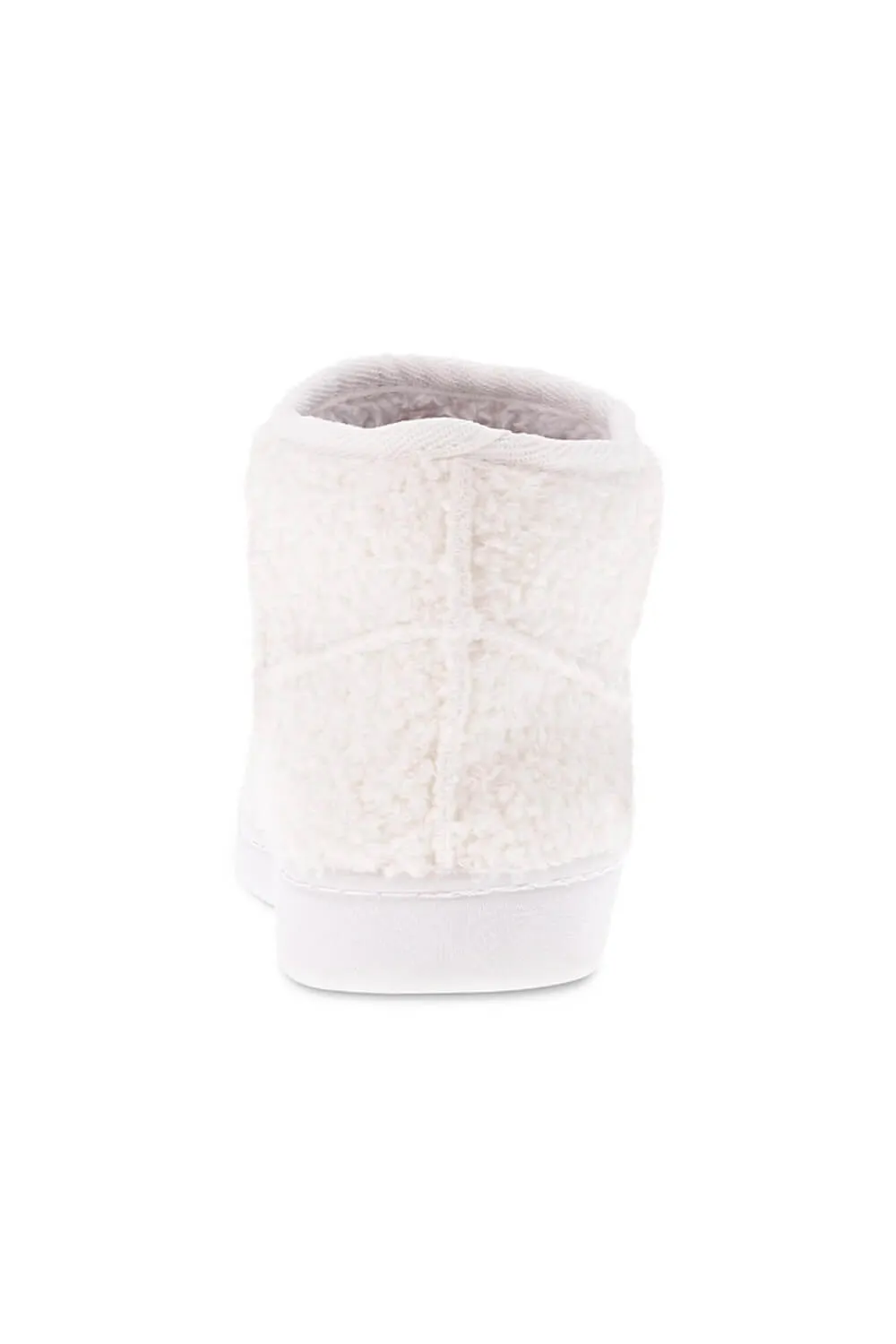 Best Slippers For Foot Support MIA Smiley Face Slipper Booties for Women in Pink | GS1412404-PINK