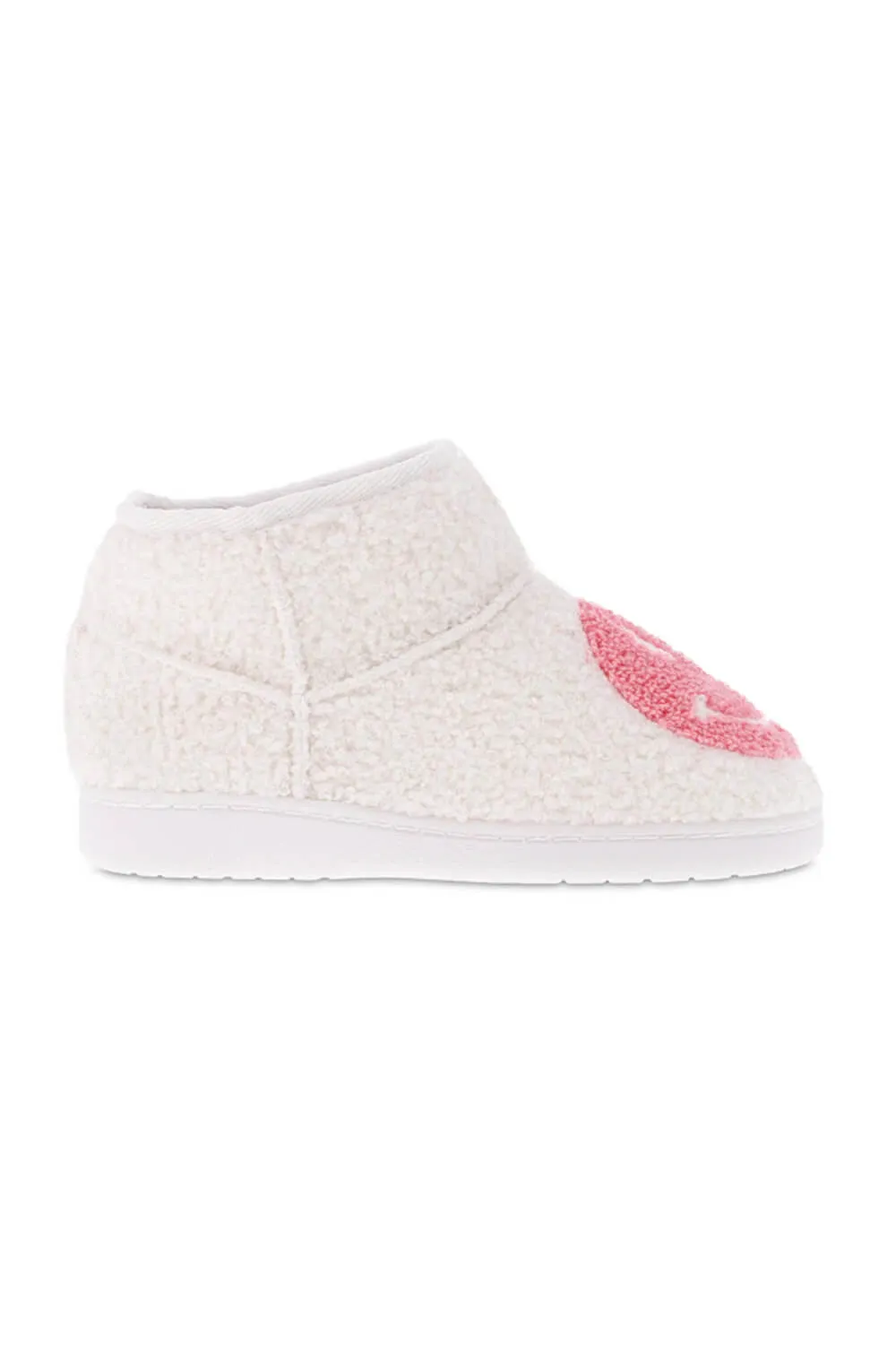 Beachwear Slippers MIA Smiley Face Slipper Booties for Women in Pink | GS1412404-PINK
