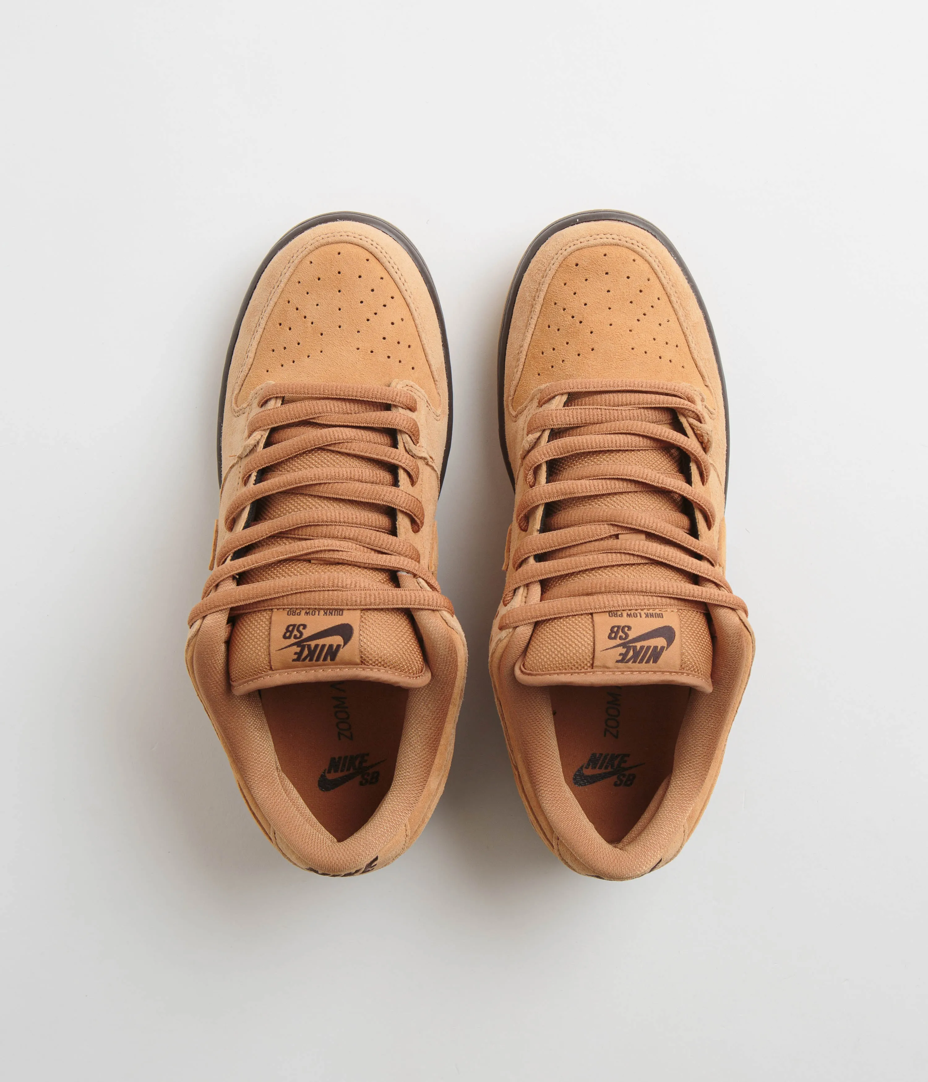 New Shoes Asics Nike SB Dunk Low Pro 'Wheat' Shoes - Flax / Flax - Flax - Baroque Brown