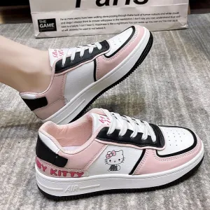 Womens Cute Cat Sneakers Walking Shoes Sneakers Yeezy