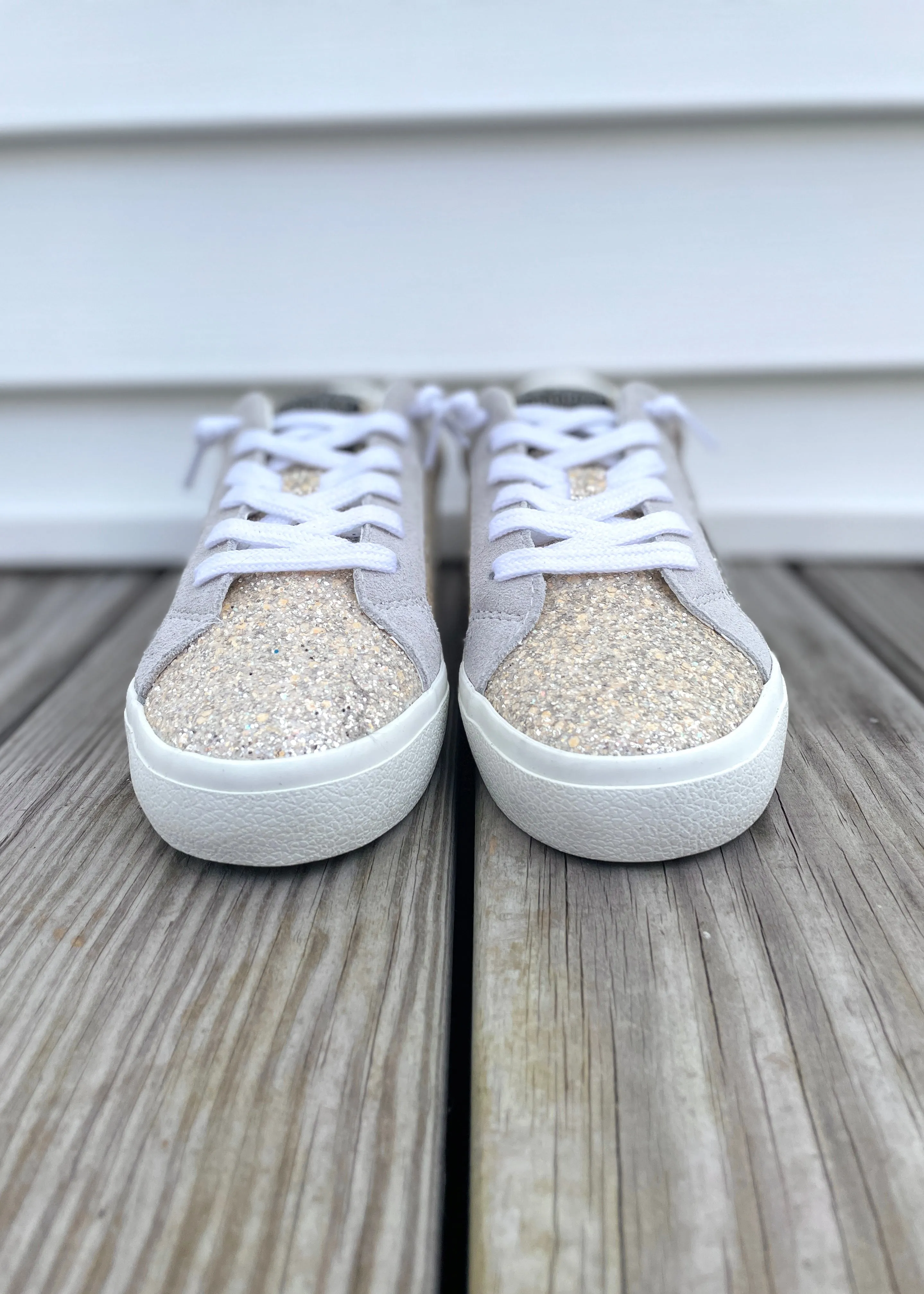 Smokers Hut And Sneakers multi glitter low top sneaker