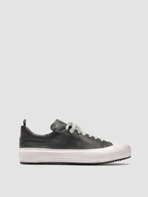 Coolway Sneakers MES DD 001 - Grey Leather Low Top Sneakers