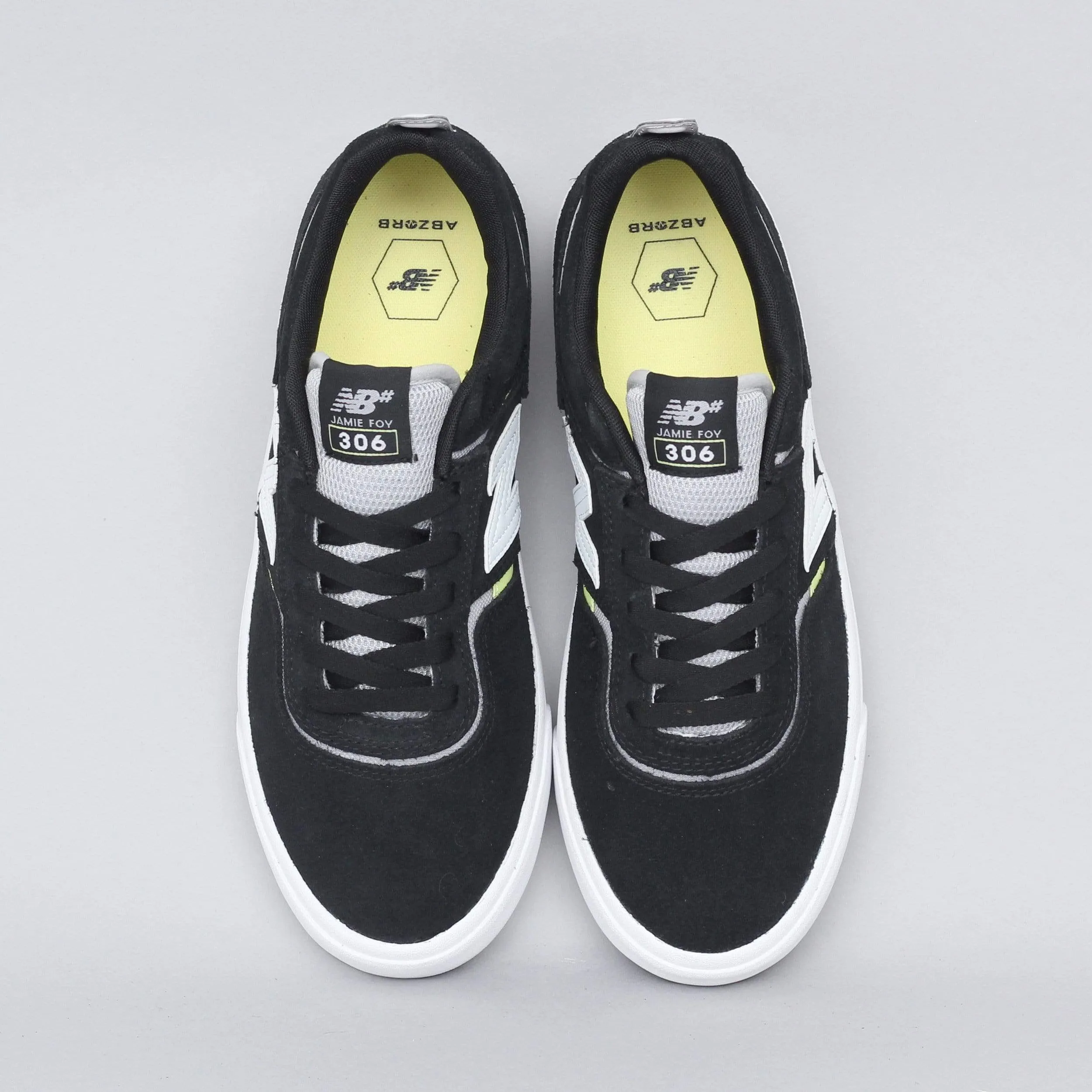 Grey New Balance Womens New Balance 306 Jamie Foy Shoes Black / White