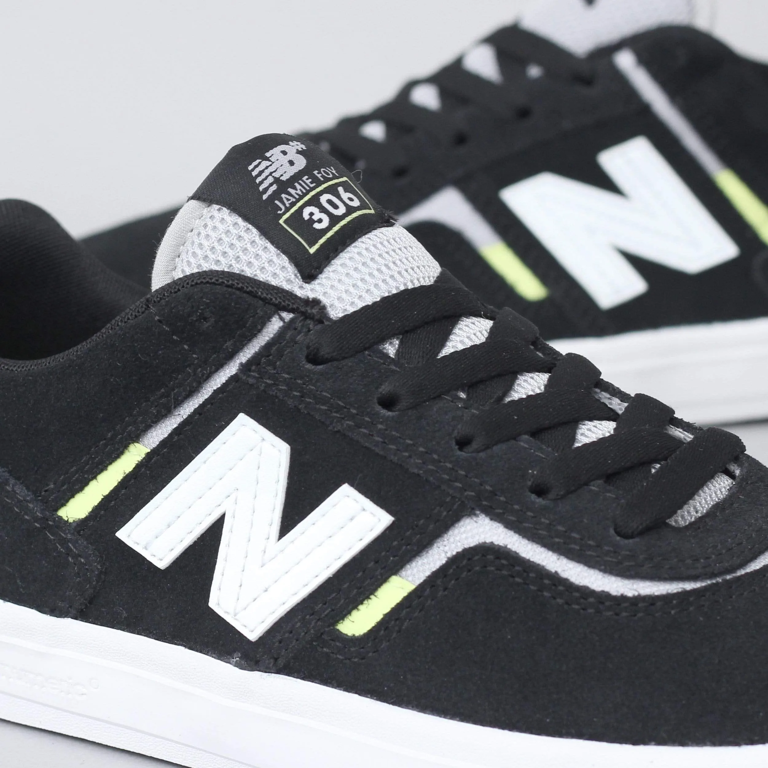 New Balance 306 Jamie Foy Shoes Black / White New Balance Mens Sneakers