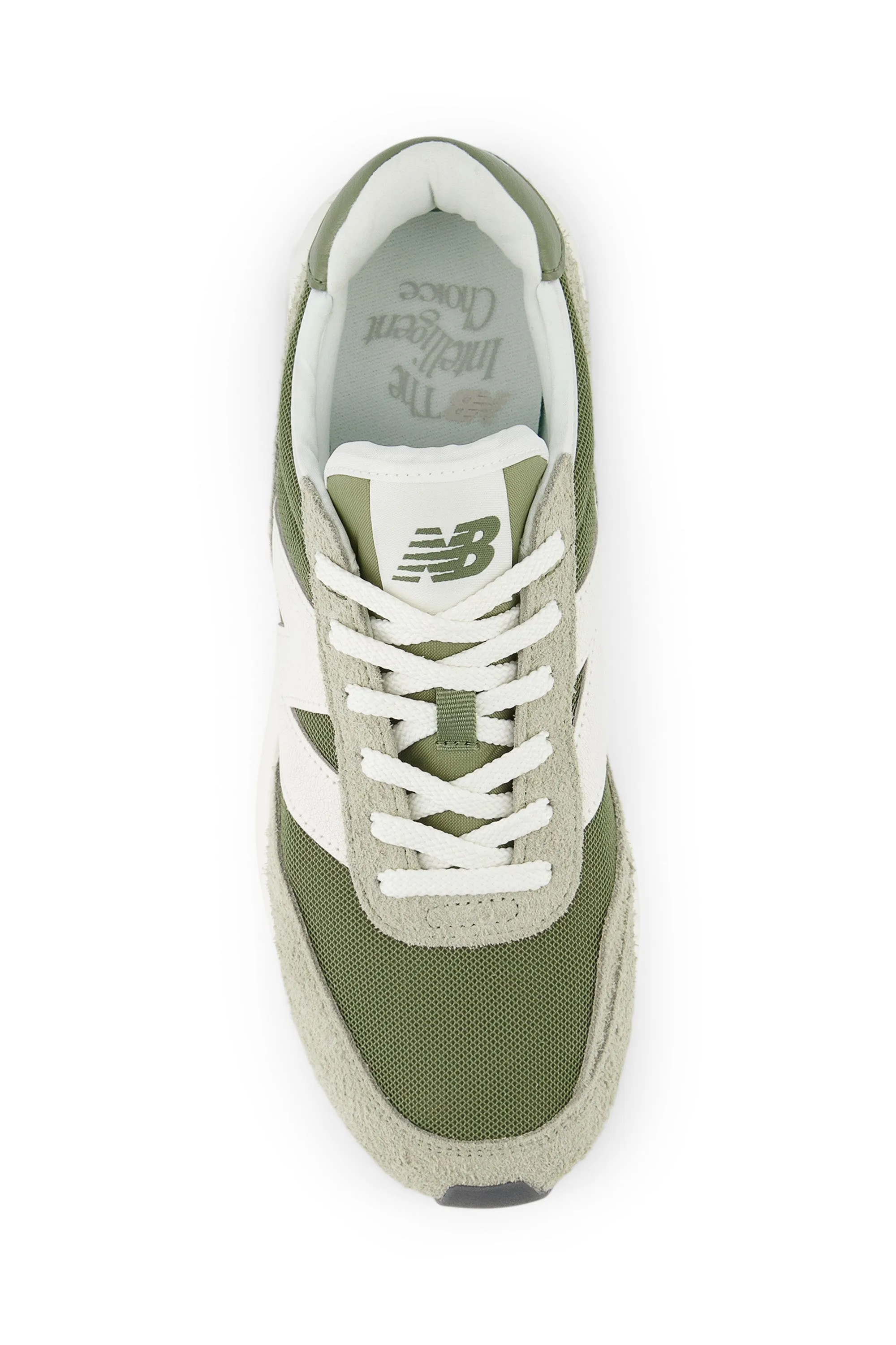 New Balance 370 Trainer Olivine Green Brown And Tan New Balances