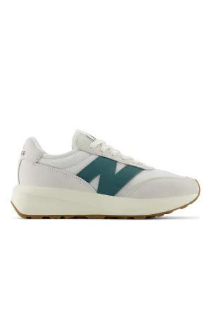 New Balance 370 Trainer Sea Salt & New Spruce Mens Cream New Balance