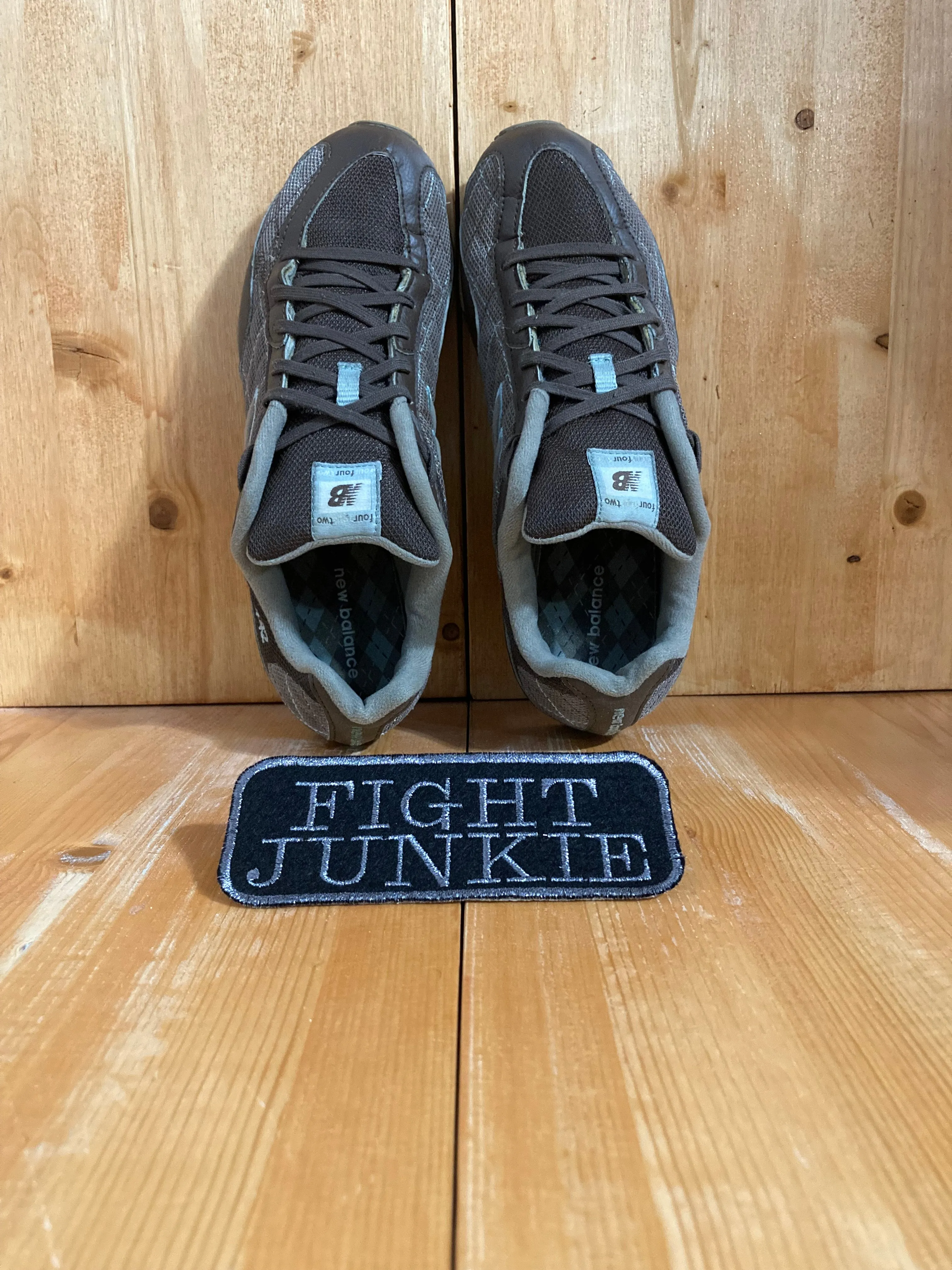 NEW BALANCE 442 Women's Size 9.5 Athletic Shoes Sneakers Brown CW442CF Action Bronson X New Balance 1906r