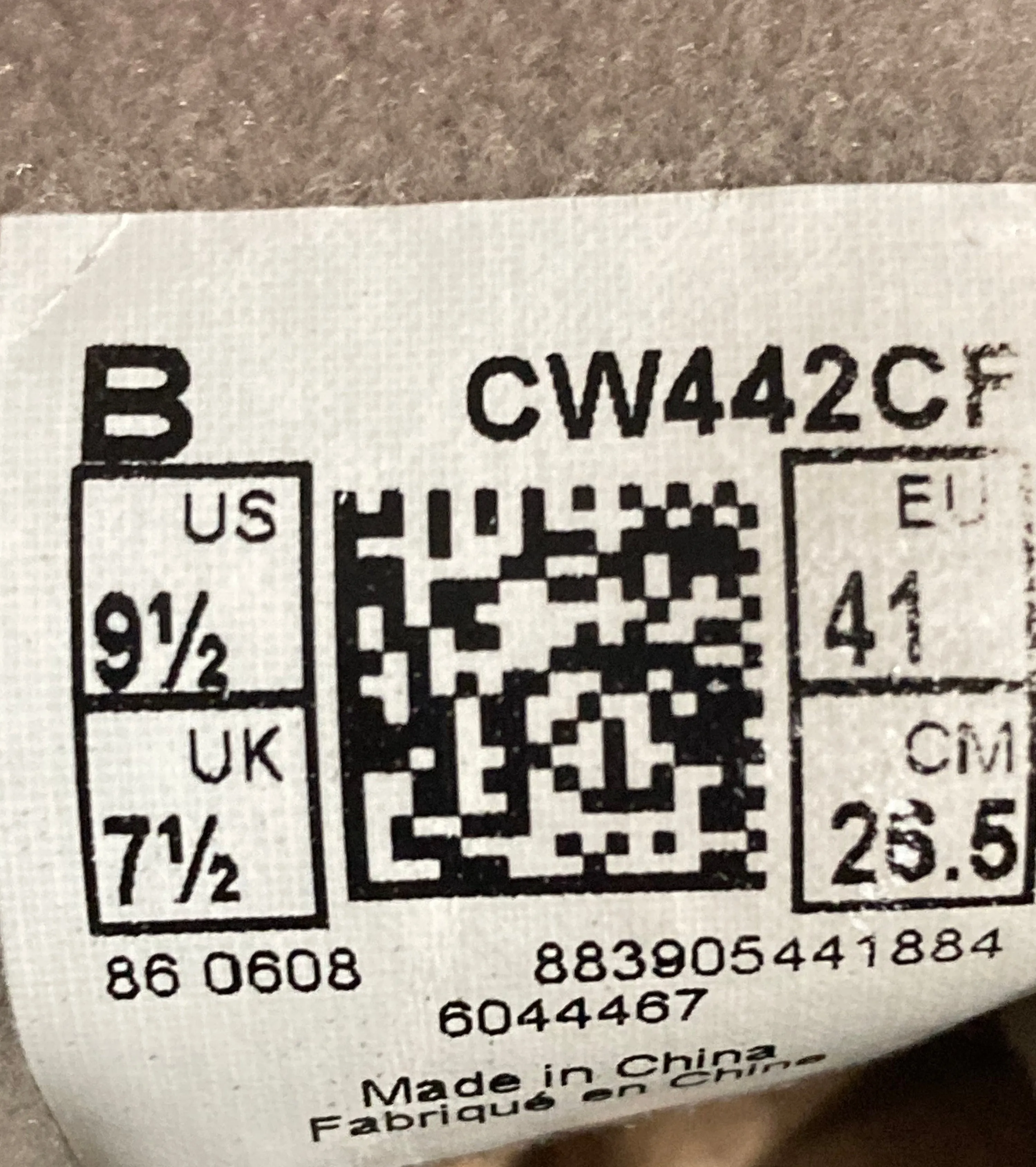 NEW BALANCE 442 Women's Size 9.5 Athletic Shoes Sneakers Brown CW442CF Men's New Balance Training Shoes