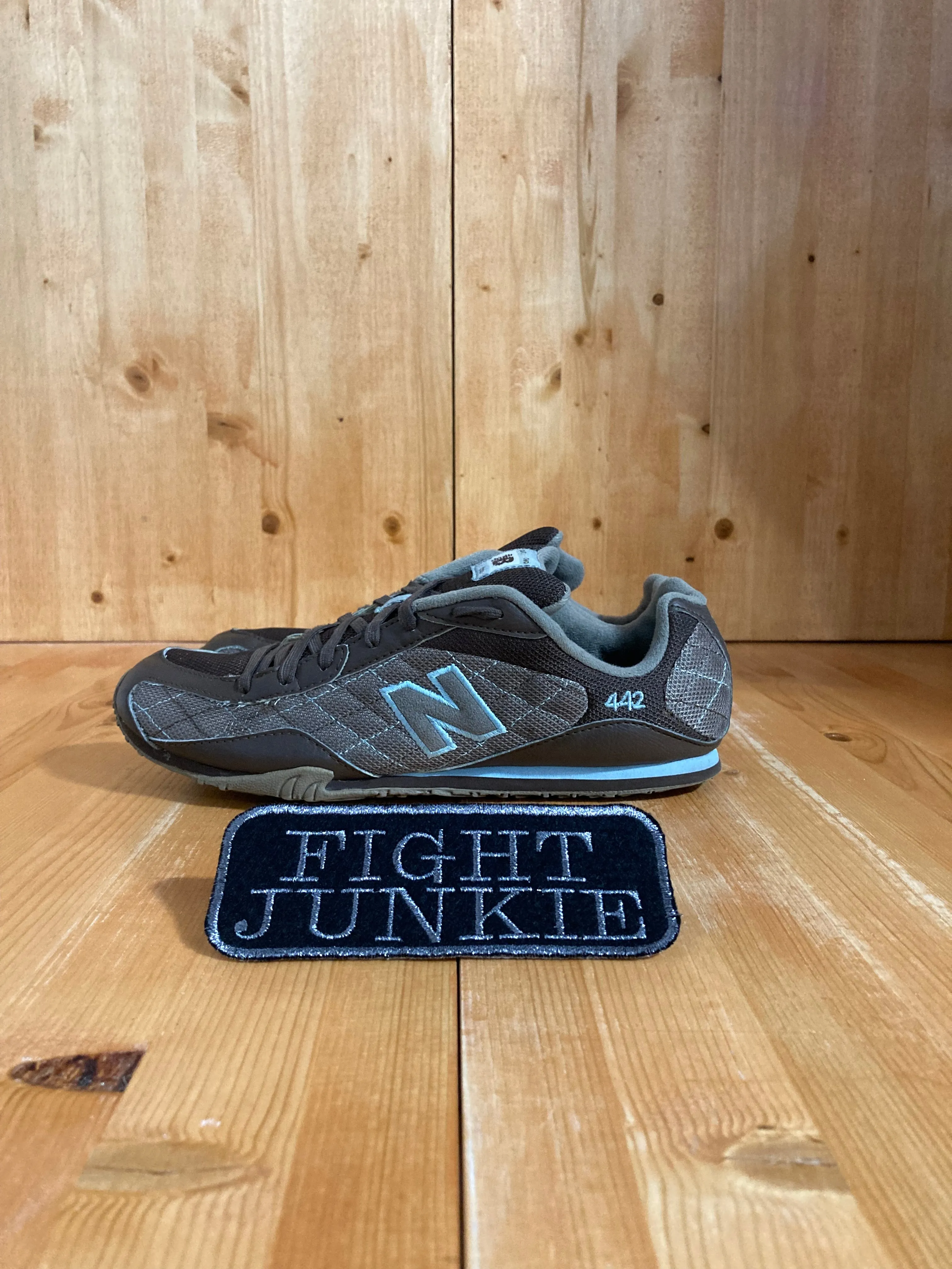 NEW BALANCE 442 Women's Size 9.5 Athletic Shoes Sneakers Brown CW442CF New Balance With Platform