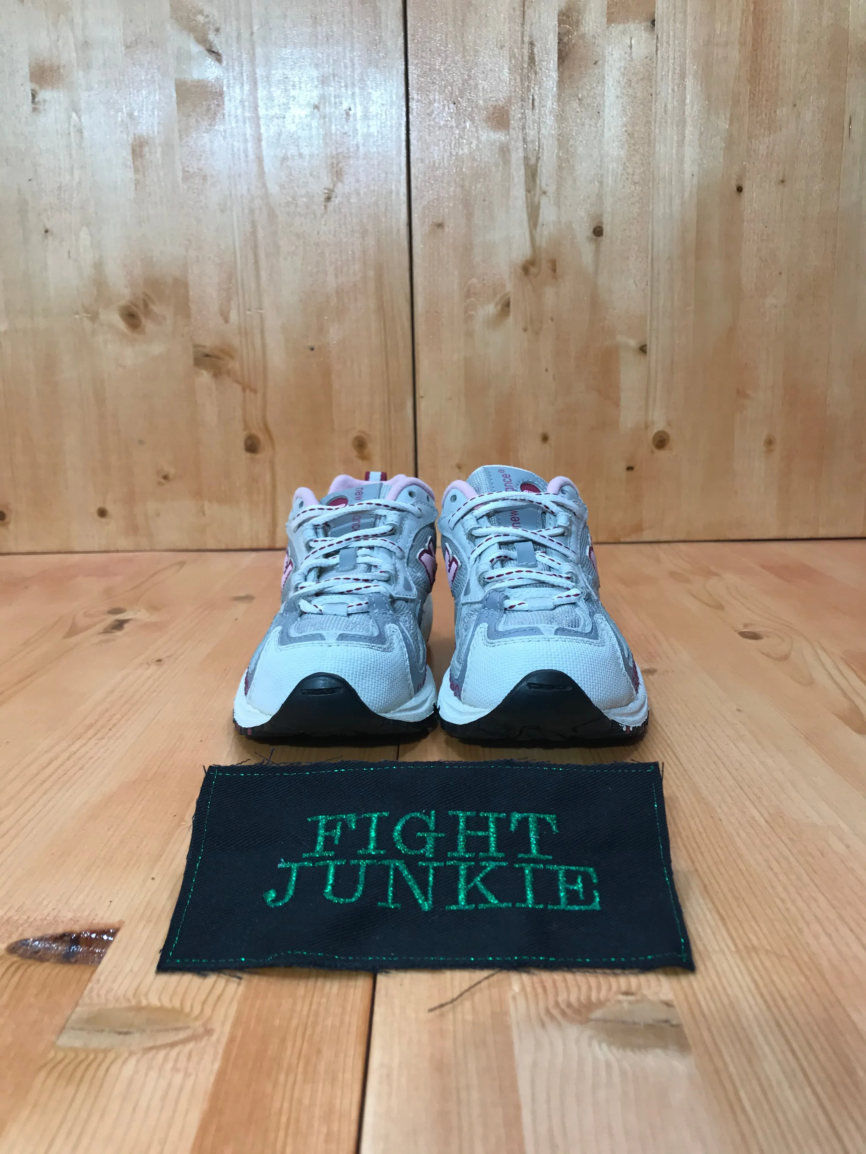 NEW BALANCE 490 Youth Size 2.5M Athletic Shoes Sneakers KJ490E6P Cream And Brown New Balances