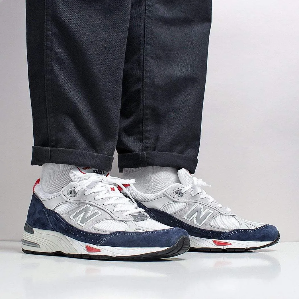 New Balance 991GWR Shoes Chrome Blue New Balance