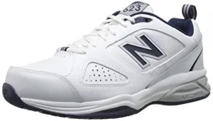 574 V2 New Balance New Balance Men's 623v3 Training Shoe, White/Navy, 10.5 2E US
