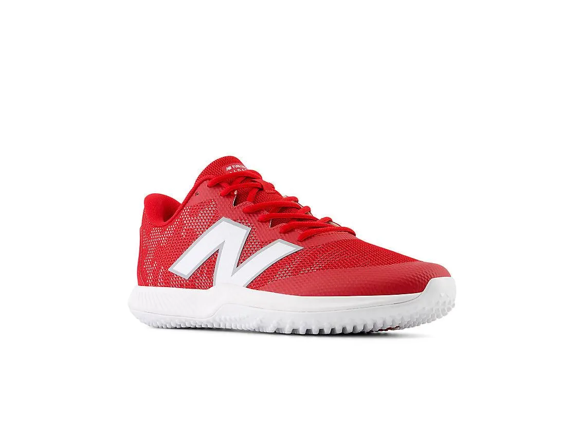 New Balance Men's FuelCell 4040 V7 Turf Baseball Shoes - Team Red / White - T4040TR7 New Balance Shoes Women Black
