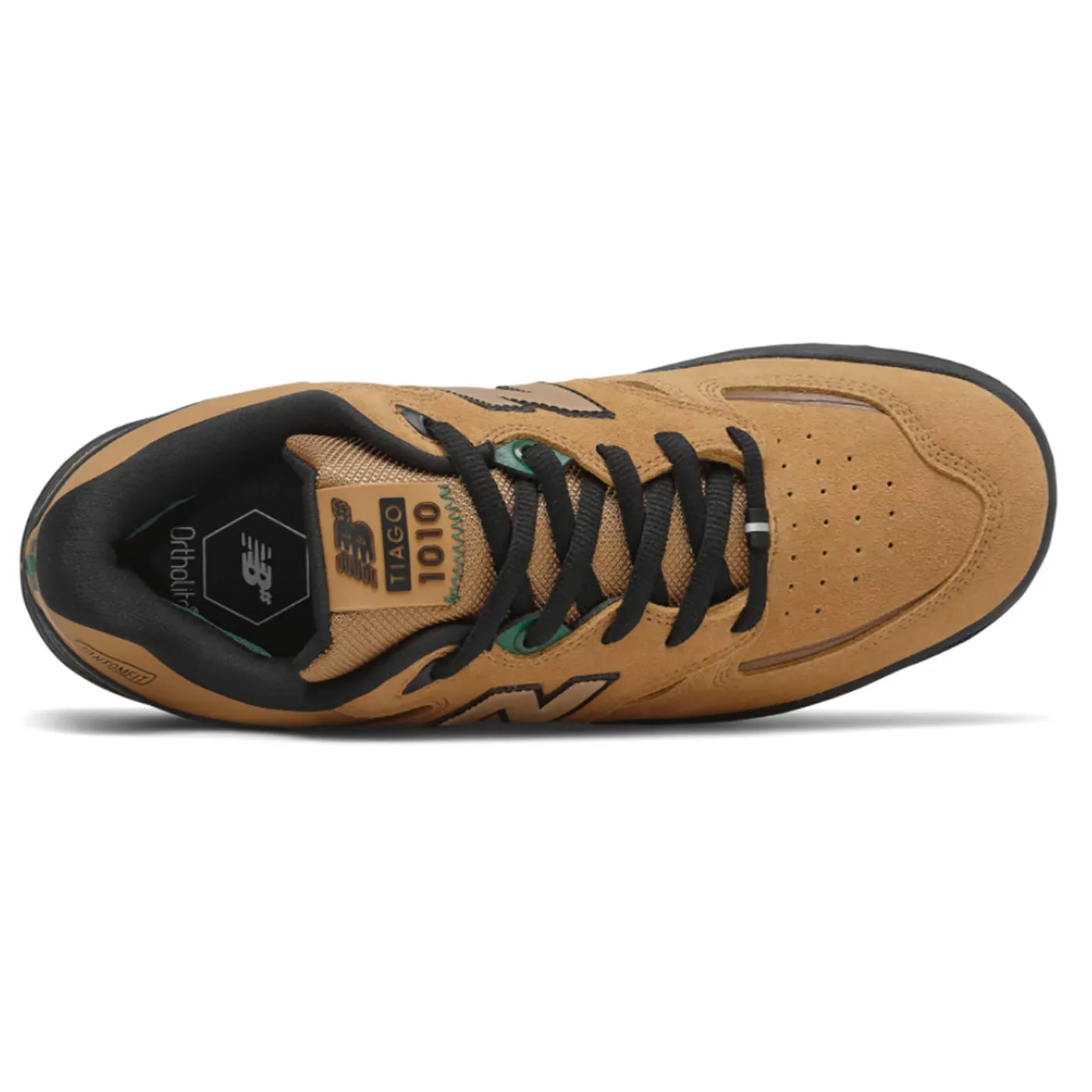 New Balance 327 Homme New Balance Numeric 1010 Tiago Shoes - Brown / Green