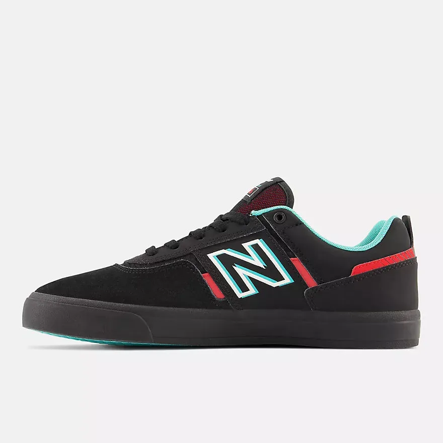 New Balance Sd100 New Balance Numeric 306 Jamie Foy - Black w/ Electric Red
