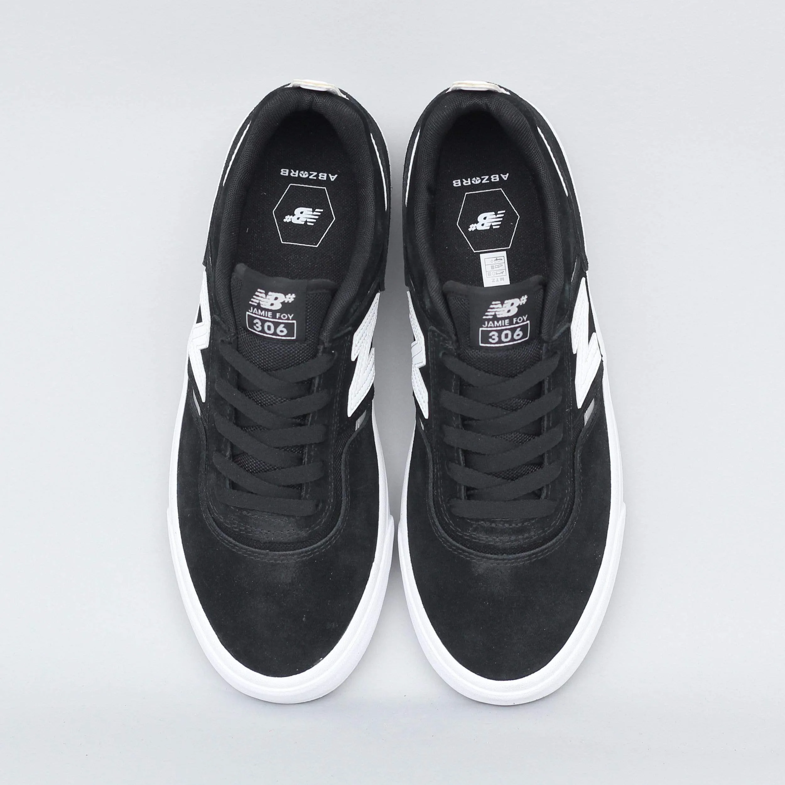 New Balance Wide Women's New Balance Numeric 306 Shoes Black / White