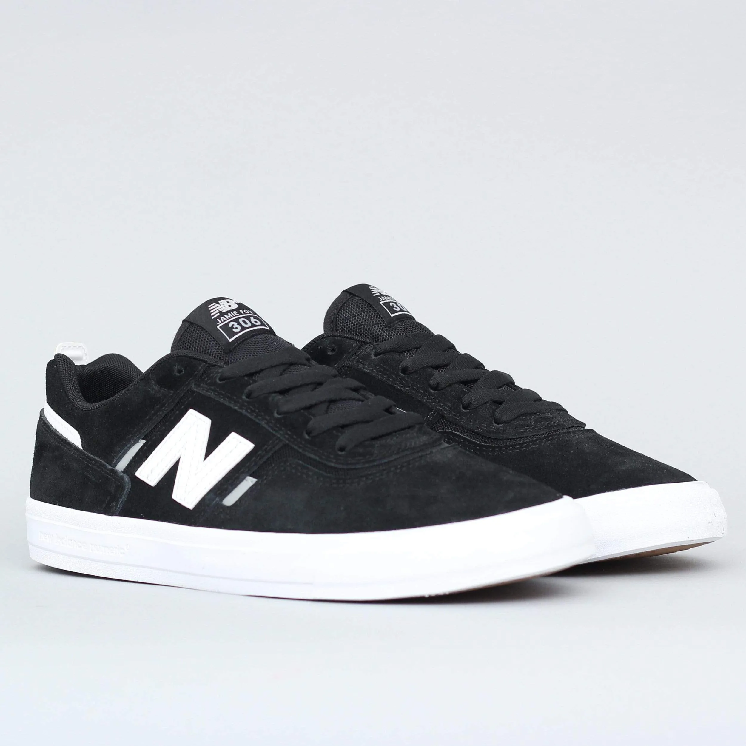 Is New Balance Made In The Usa New Balance Numeric 306 Shoes Black / White