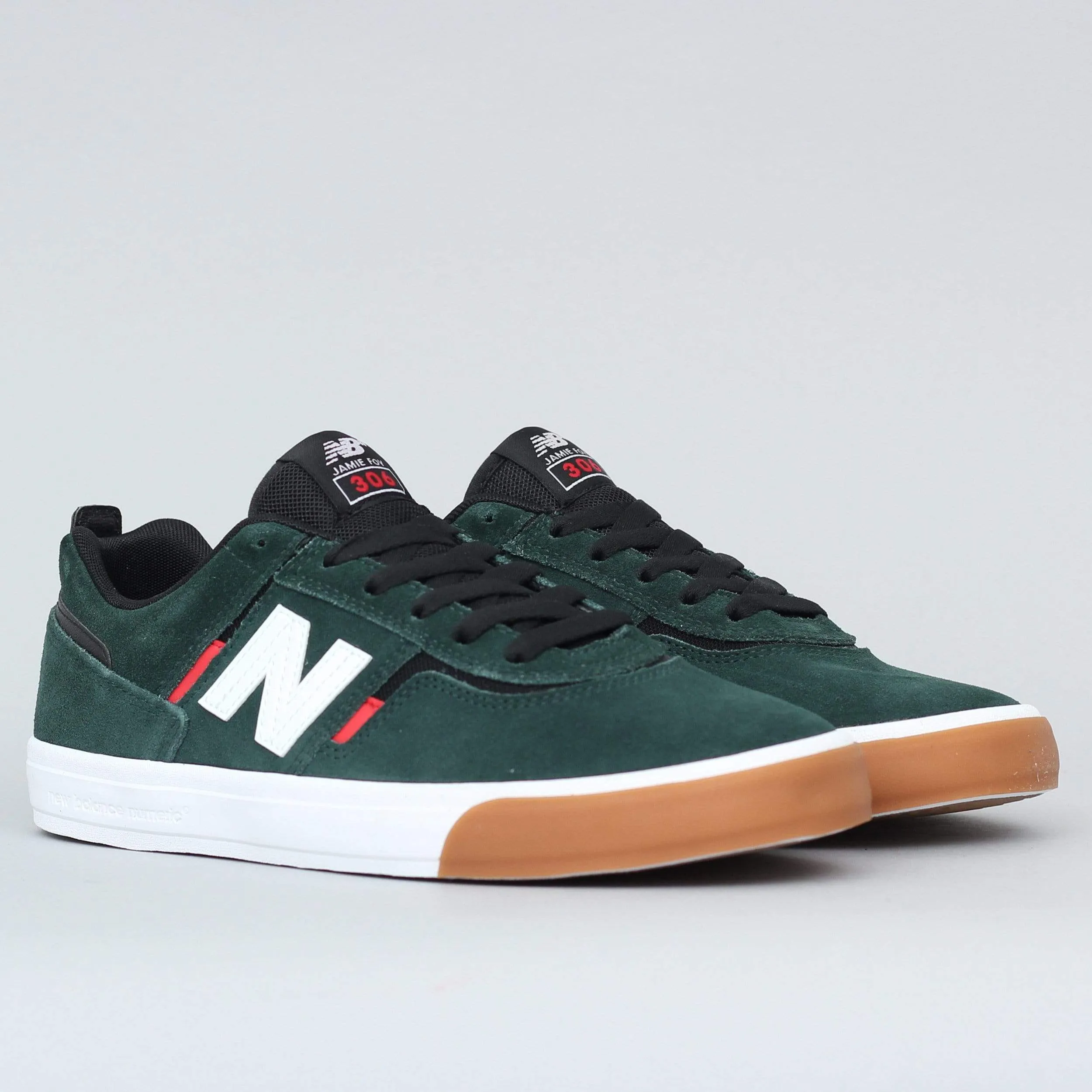 New Balance Nergize Sport V2 New Balance Numeric 306 Shoes Dark Green / Red