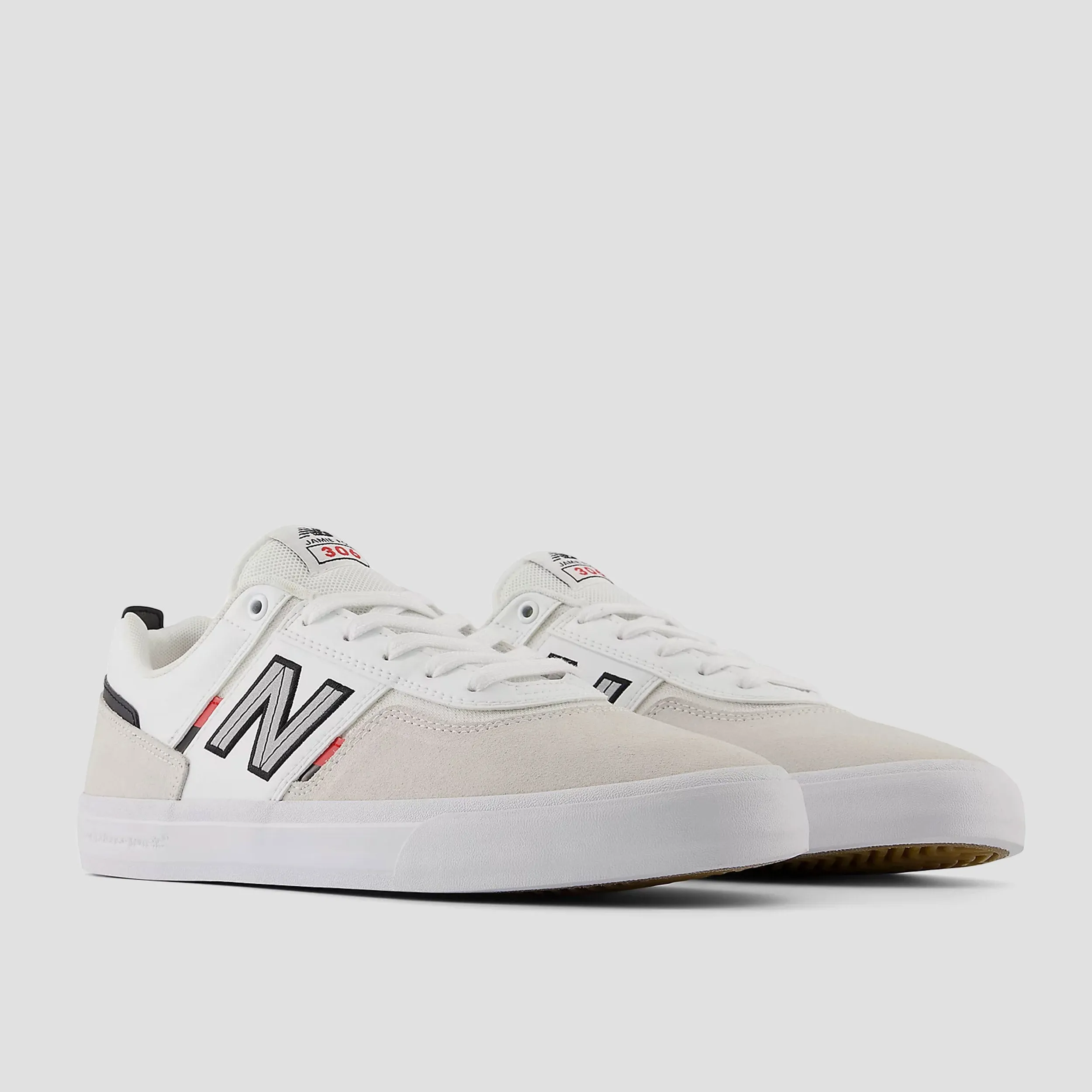 New Balance Numeric Jamie Foy 306 Skate Shoes White / Red Green Womens New Balance