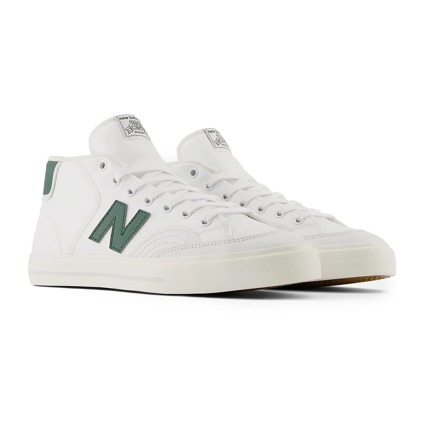 New Balance Gore Tex Waterproof New Balance Numeric NM213 Shoes - White / Green