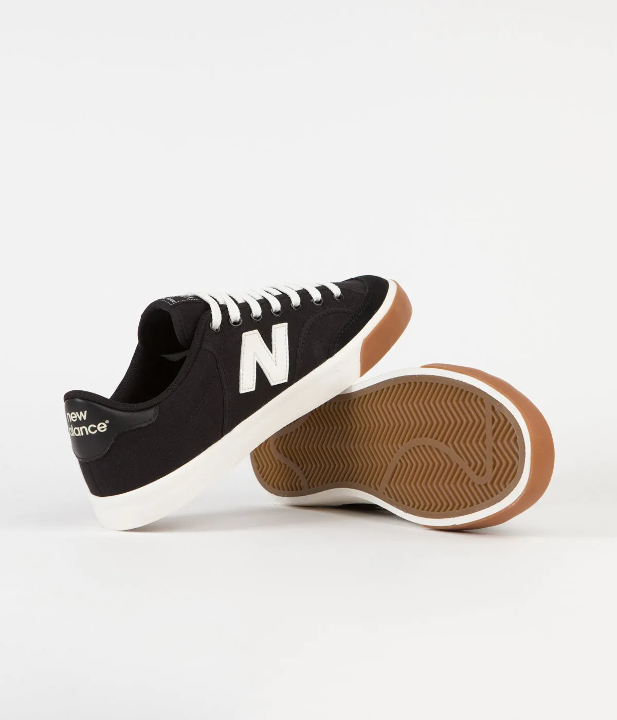 New Balance For Arthritis New Balance Numeric Pro Court 212 Shoes - Black / White