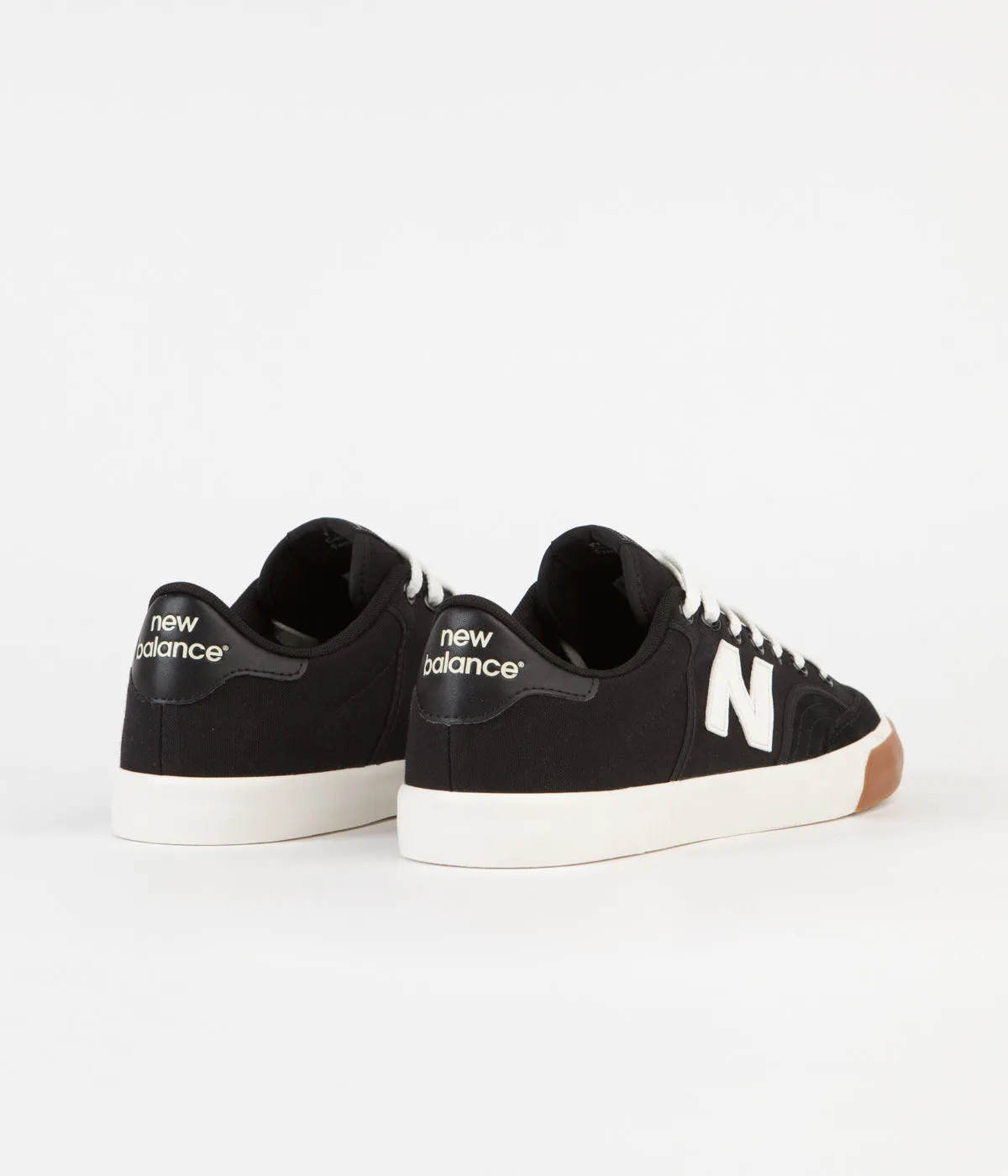 New Balance Numeric Pro Court 212 Shoes - Black / White Women's New Balance Sea Salt