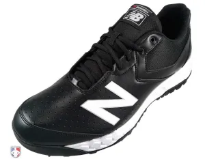 New Balance Fresh Foam Purple New Balance v3 Black and White Low-Cut Umpire Base Shoe