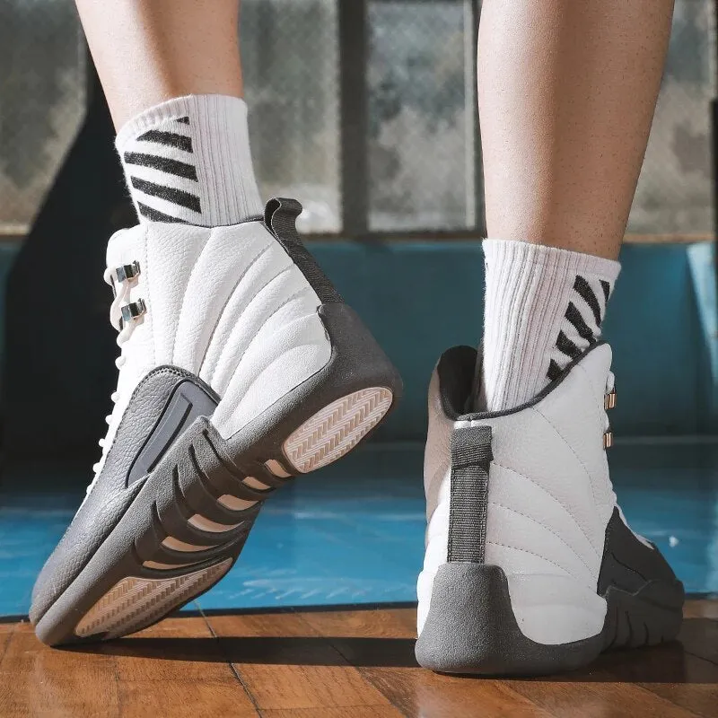 Wide Width Basketball Sneakers New Basketball High Top Shoes for Men
