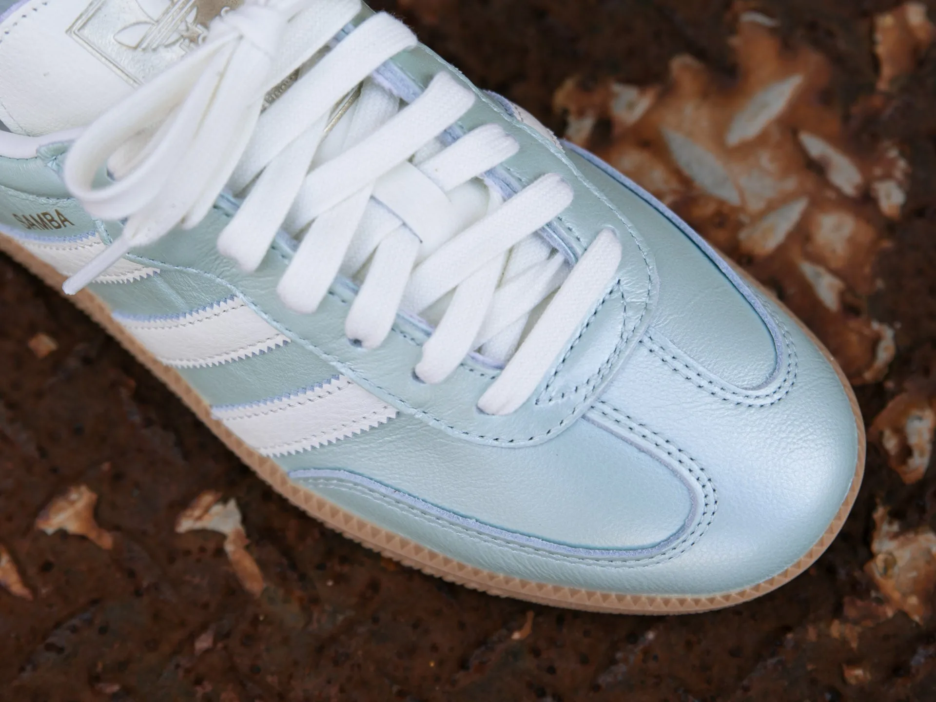 Adidas Intelligent Shoe Adidas Women's Samba OG 'Linen Green'