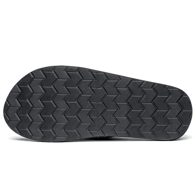 Sun San Sandals NIDENGBAO Black Flip Flops