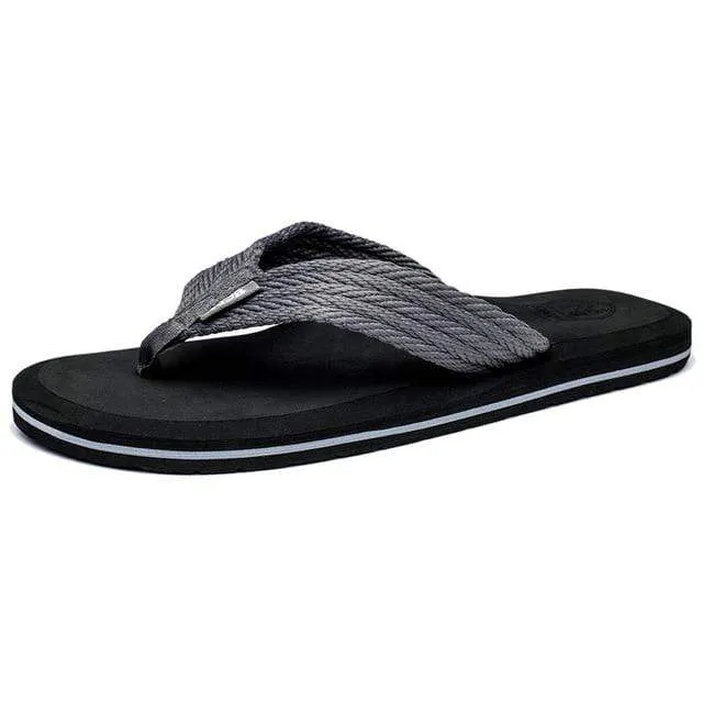 NIDENGBAO Black Flip Flops Sandals Beaches Jamaica