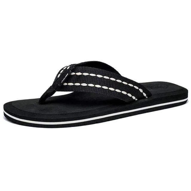NIDENGBAO Black Flip Flops Styles Sandals