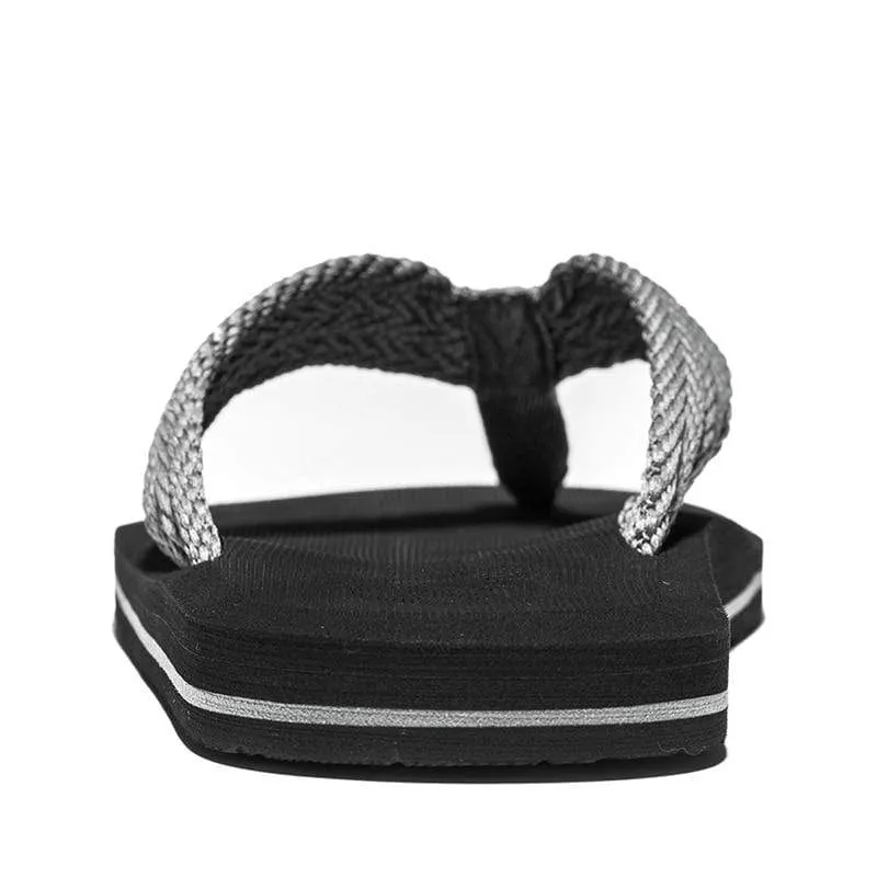 Sandals Lasource Grenada Resort NIDENGBAO Black Flip Flops