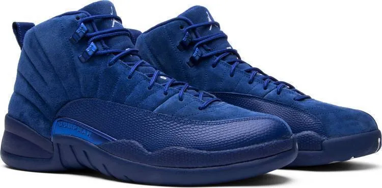 Asics Crossfit Shoes Nike Air Air Jordan 12 Retro 'Deep Royal' Navy Blue Shoes Basketball Men Sale