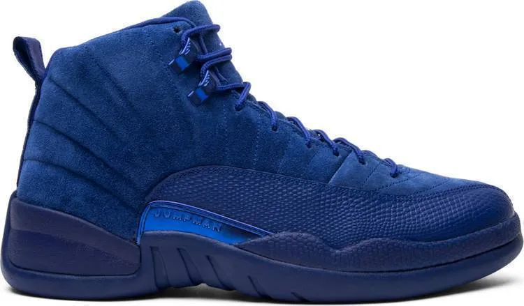 Nike Air Air Jordan 12 Retro 'Deep Royal' Navy Blue Shoes Basketball Men Sale Lightest Asics Running Shoe