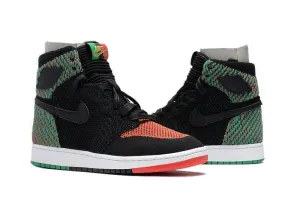 Discount Asics Running Shoes Nike Air Jordan 1 High Retro Flyknit BHM Shoes Basketball Men Size US 7 - 13