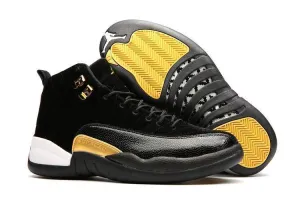 Nike Air Jordan 12 Retro Black Velvet Shoes Basketball Men Sale Size US 7 - 13 Asics Fashion Shoes