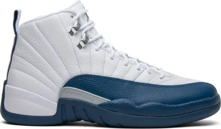 Nike Air Jordan 12 Retro 'French Blue' 2016 White Navy Shoes Basketball Men Sale Asics Shoes Neutral Runners