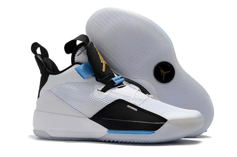 Nike Air Jordan 33 White Black Blue Men Shoes !!! CYBER MONDAY SALE !!! Asics Running Shoes Gel Nimbus 26