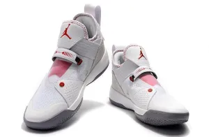 Nike Air Jordan 33 White Pink Black Men Shoes !!! CYBER MONDAY SALE !!! Asics Tiger Gel-vickka Trs Shoes