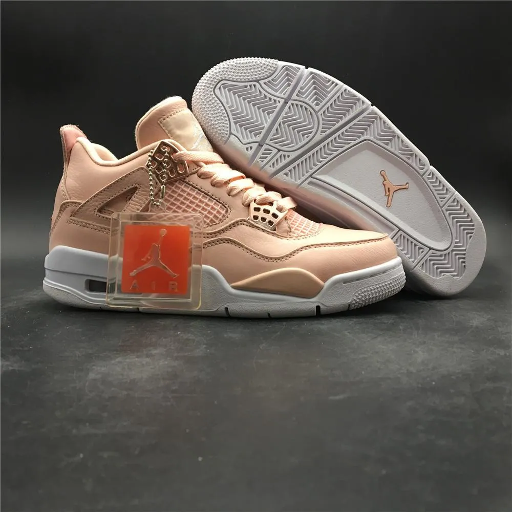 Nike Air Jordan 4 Retro 'Pink rose gold' Sneaker Shoes Sale Men Size 8-13 Asics Gel Venture 7 Running Shoe