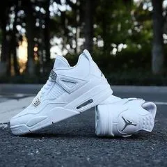 Nike Air Jordan 4 Retro "Pure Money" Men Sale Shoes Sneaker Size US 7 - 13 Asics Gel Quickwalk 3 Walking Shoe