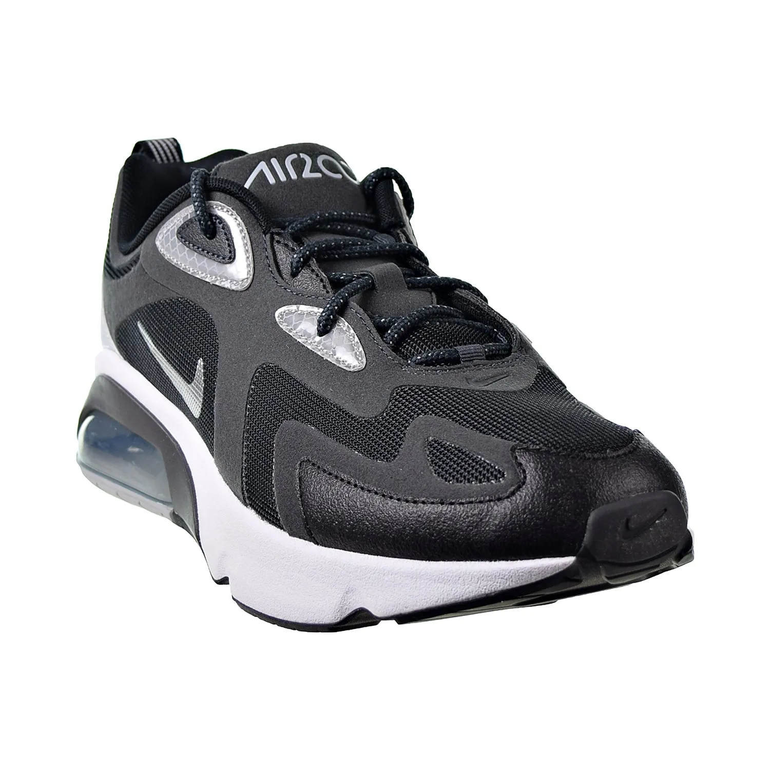 Best Budget Asics Running Shoes Nike Air Max 200 Winter Men's Shoes Anthracite-Black-White-Metallic Silver