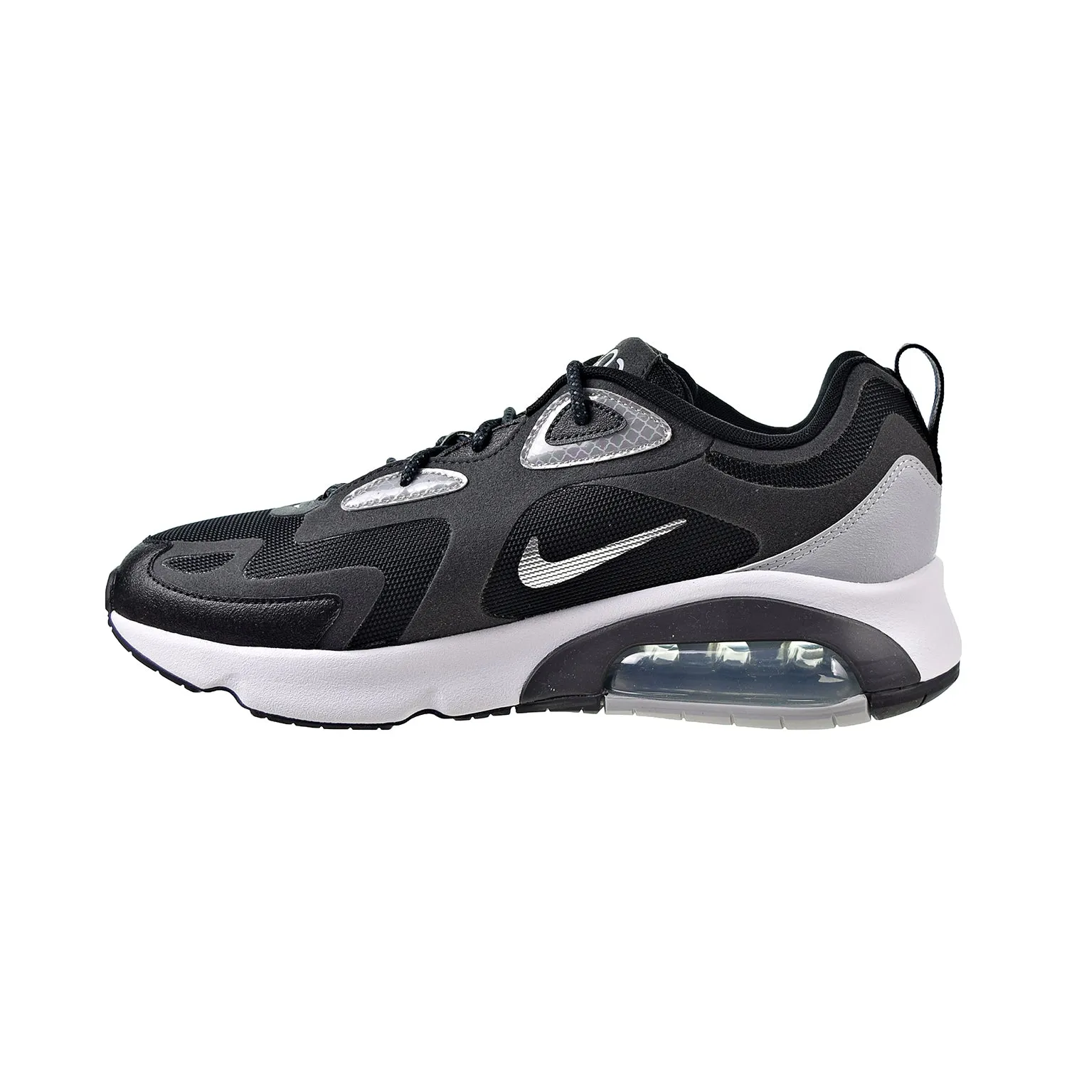 Asics Extra Wide Tennis Shoes Nike Air Max 200 Winter Men's Shoes Anthracite-Black-White-Metallic Silver