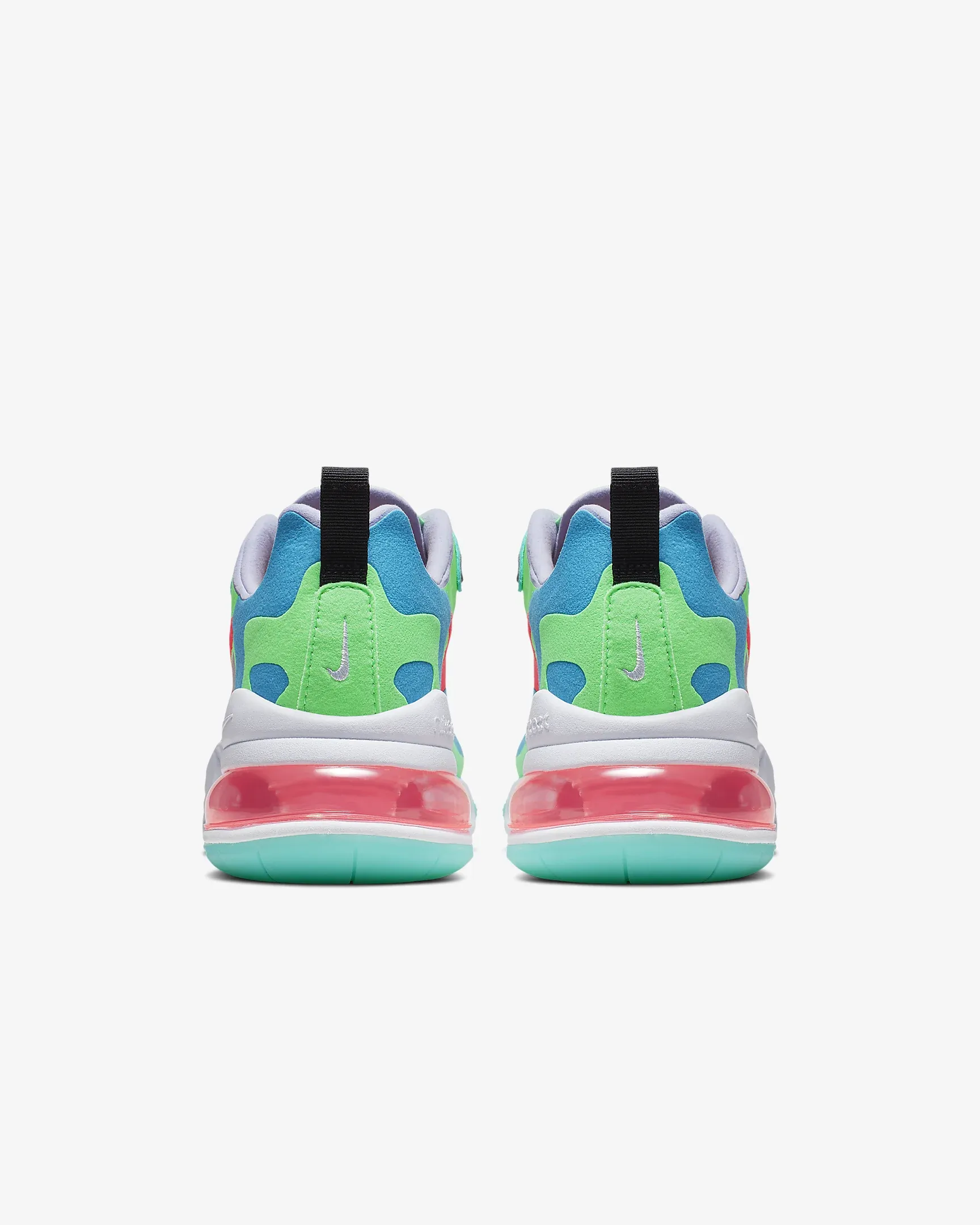 Nike Air Max 270 React 'Electro Green Lagoon' Sneaker Shoes Sale Men Size 5.5 - 11 Asics Shoes Gt 2000