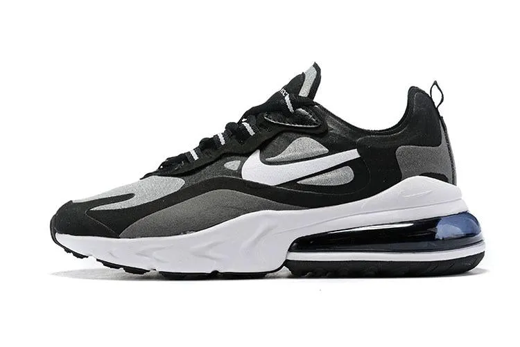 Asics America Shoes Nike Air Max 270 React GS 'Black Grey' Sneaker Shoes Sale Men Size 5.5 - 11