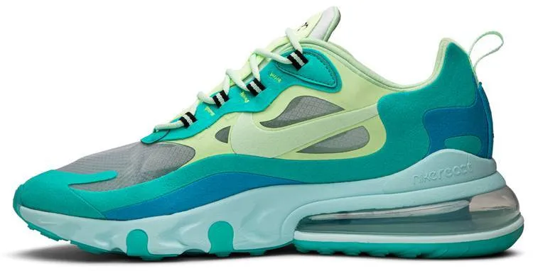 Asics Trail Shoes Overpronation Nike Air Max 270 React 'Hyper Jade' Green Sneaker Shoes Sale Men Size 5.5 - 11