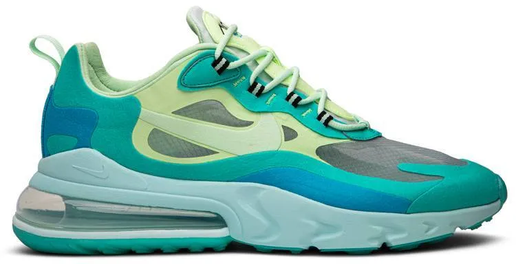 Nike Air Max 270 React 'Hyper Jade' Green Sneaker Shoes Sale Men Size 5.5 - 11 Asics Shoes Prices