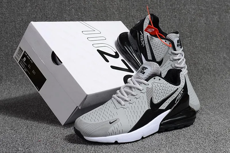 Nike Air Max 270 React Light Grey Sneaker Shoes Sale Men Women Size 5.5 - 11 Asics Dynaflyte Shoes