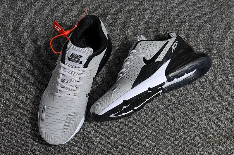 Nike Air Max 270 React Light Grey Sneaker Shoes Sale Men Women Size 5.5 - 11 Best Asic Shoes For Supination